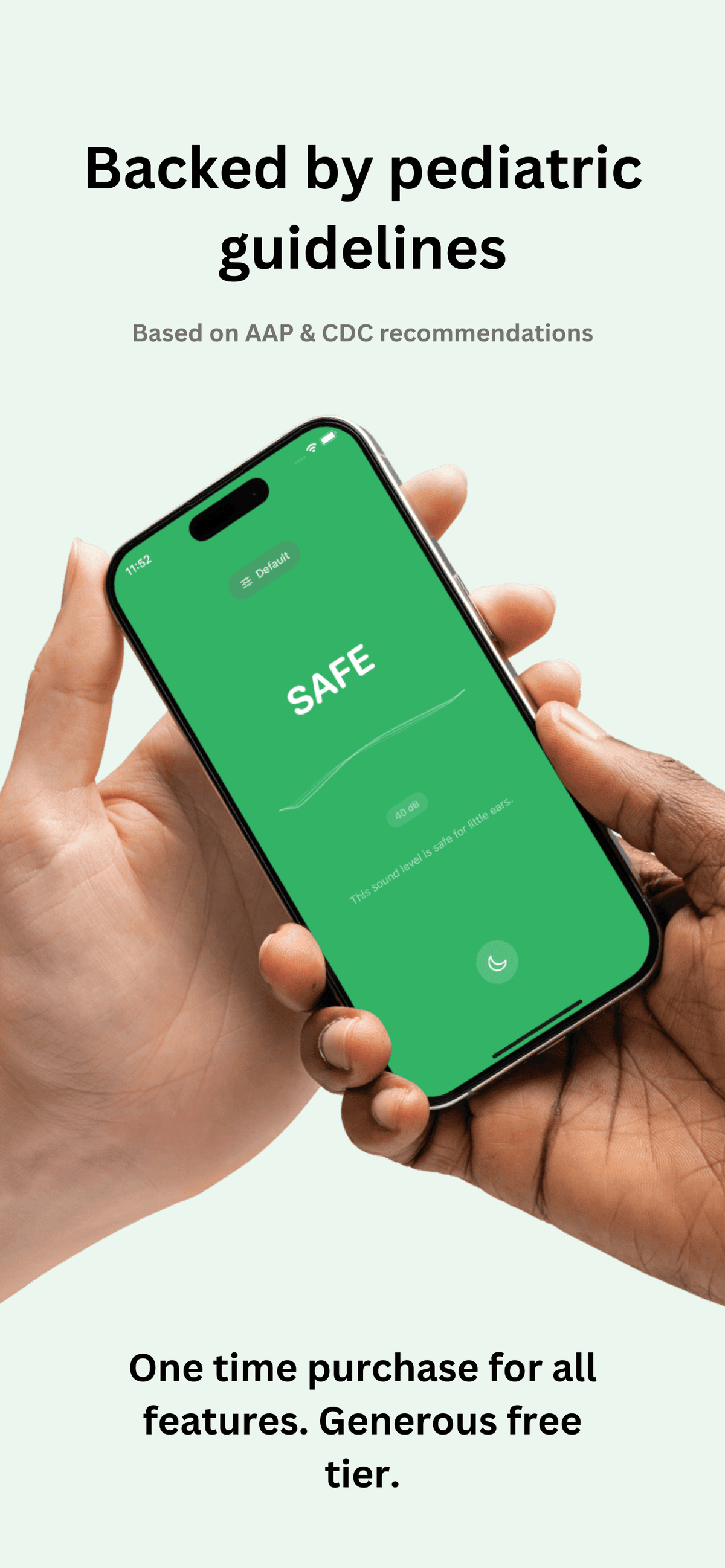 Newborn mode with safe status